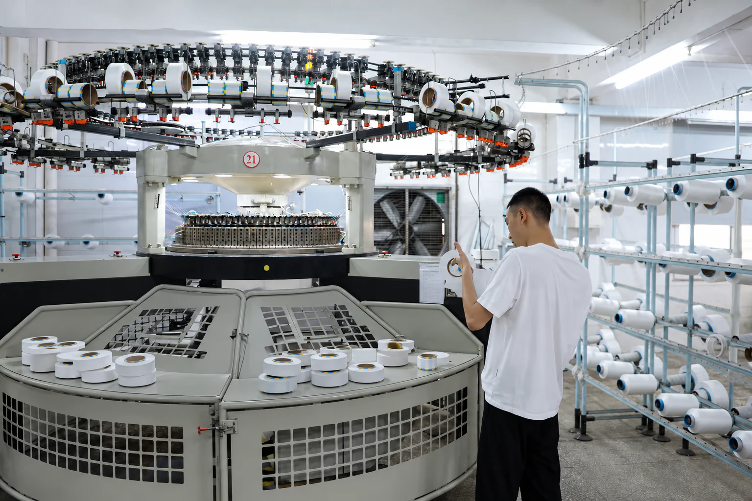 Knitted fabric sourcing and development at ClothFactory