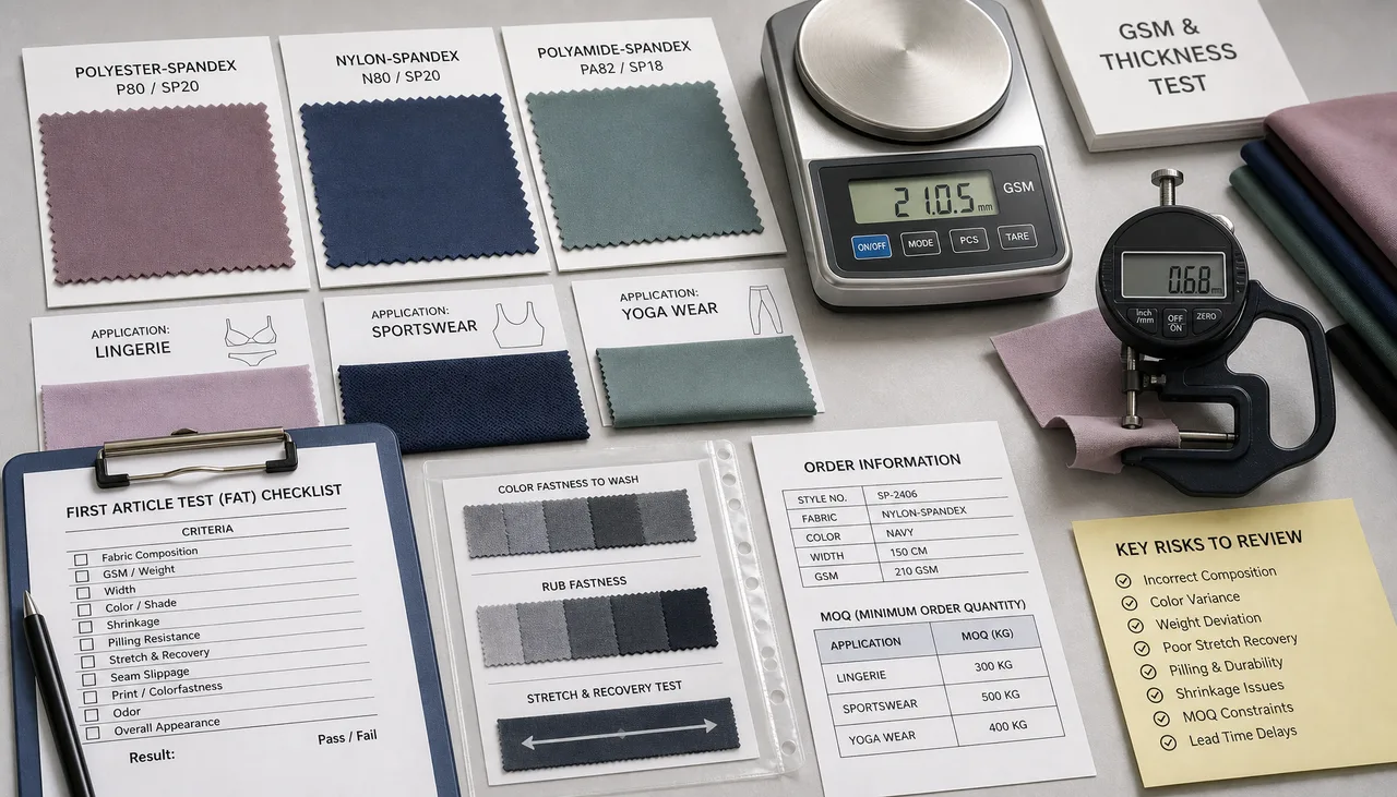 Pre-Production Fabric Approval Risks Buyers Should Control