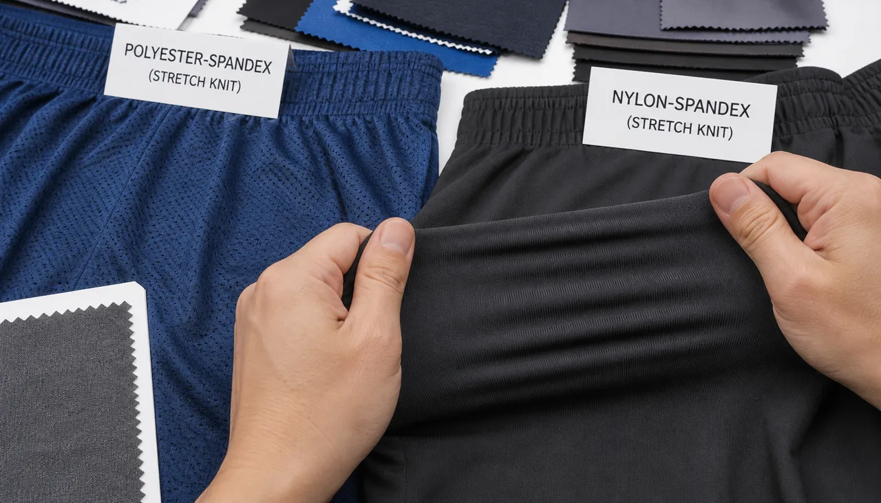 What Should Buyers Check When Reviewing Gym Shorts Fabric Samples?