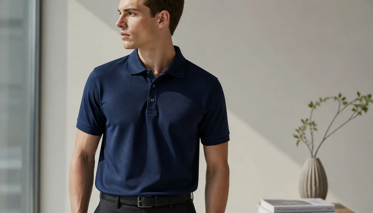 Teamwear application reference using textured pique fabric