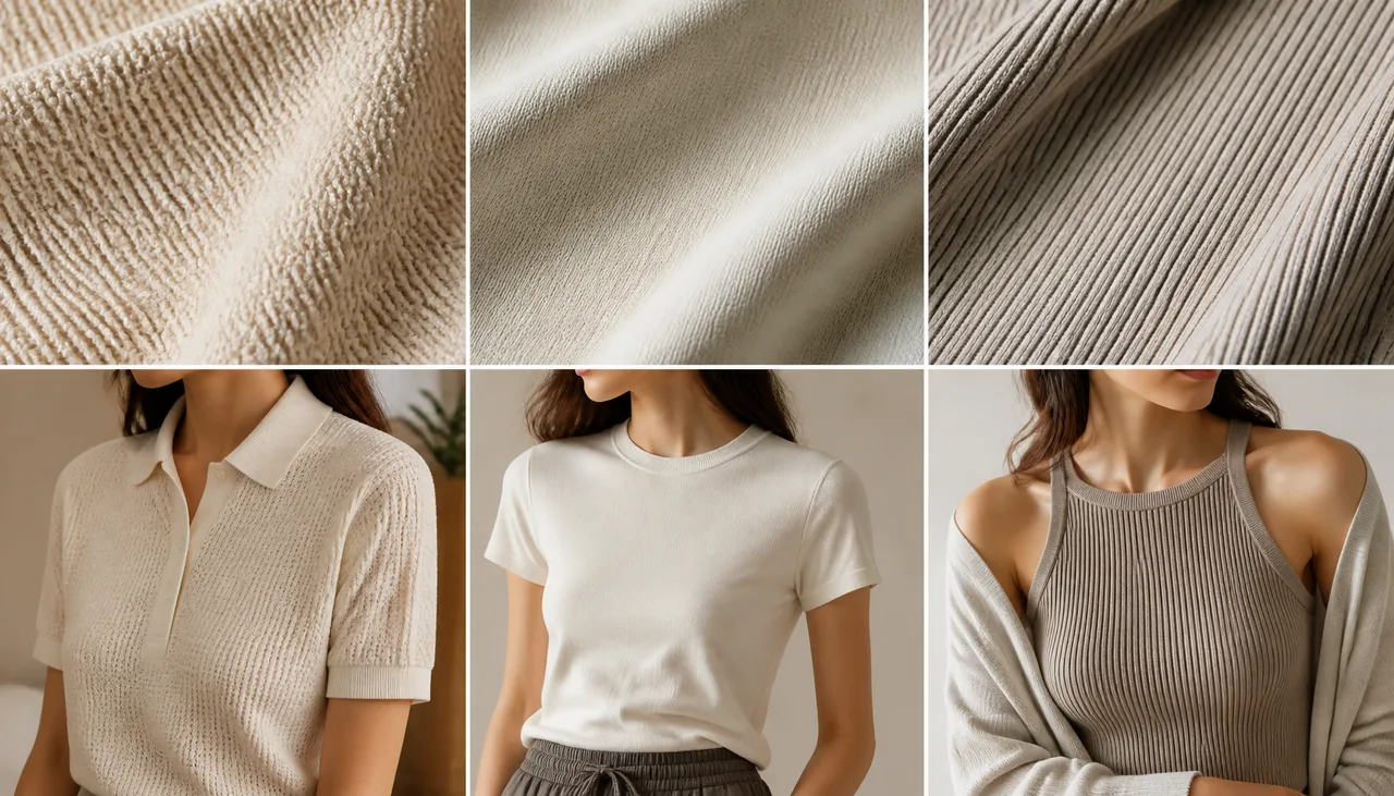 Knit structures applied to garment-development samples