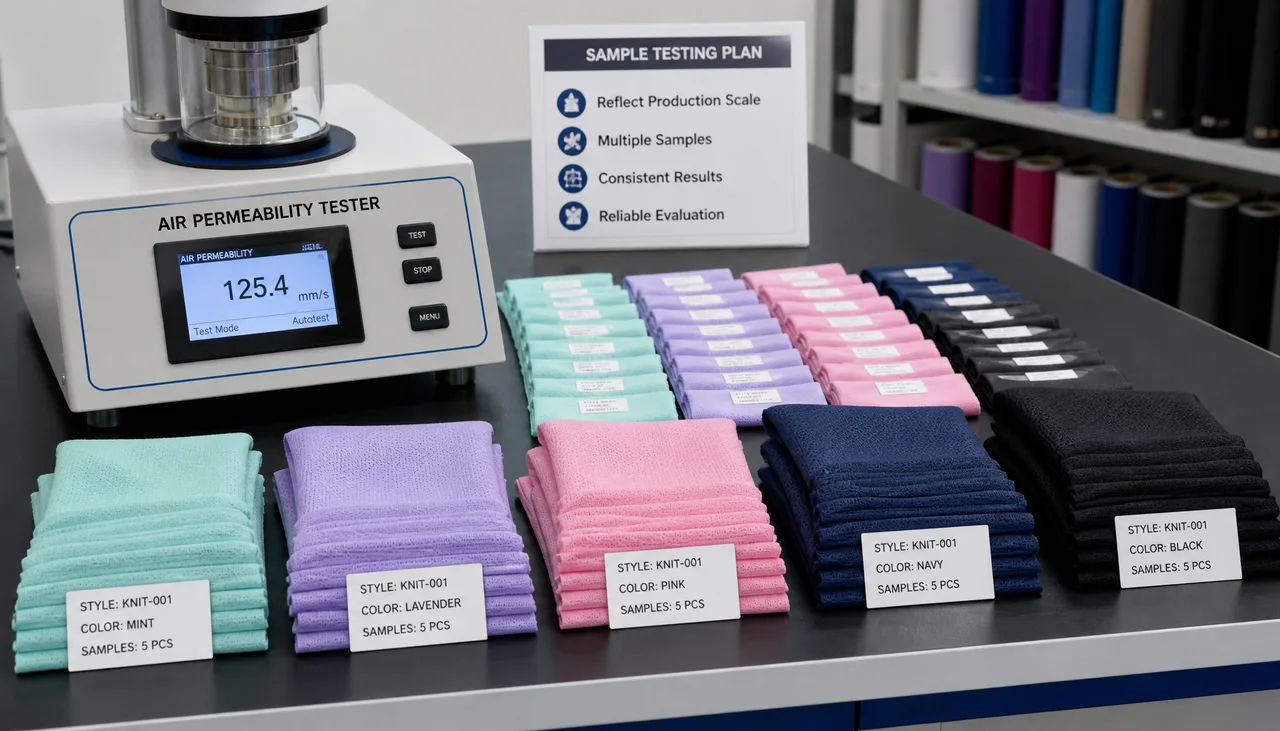 How Many Samples Should Buyers Test When Checking Air Permeability?