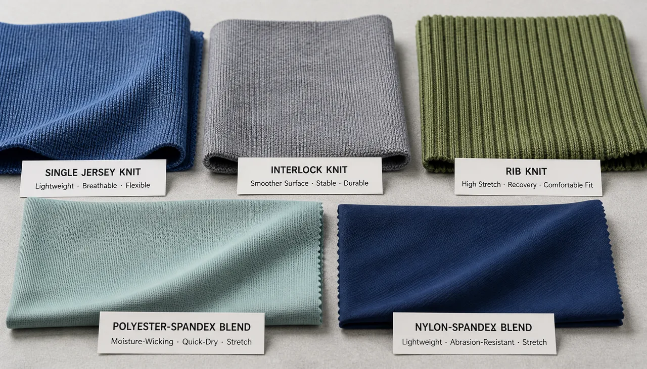 Which Knit Structure Should Buyers Consider for Trail-Running Tops?