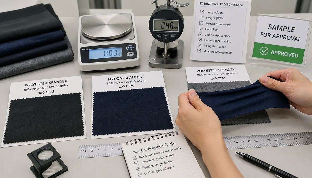 Base Layer Fabric Bulk Approval Checklist