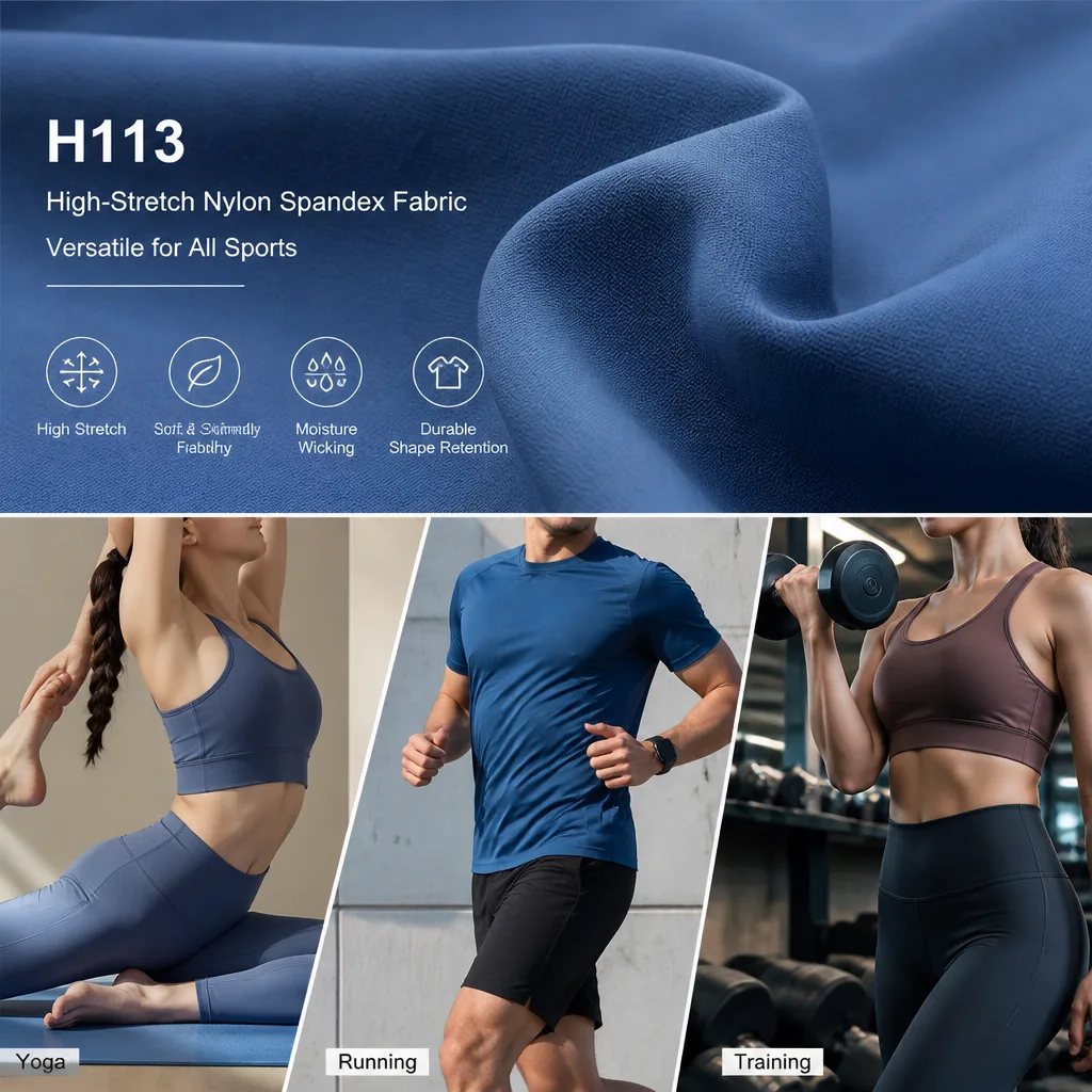 Second reference image supplied for H113 double-sided fabric