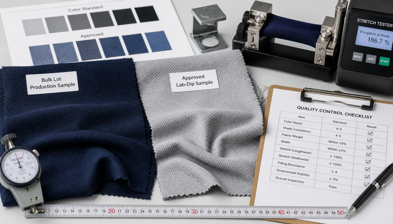 How Can Buyers Verify the First Bulk-Lot Approval Process Before Paying a Fabric Deposit?