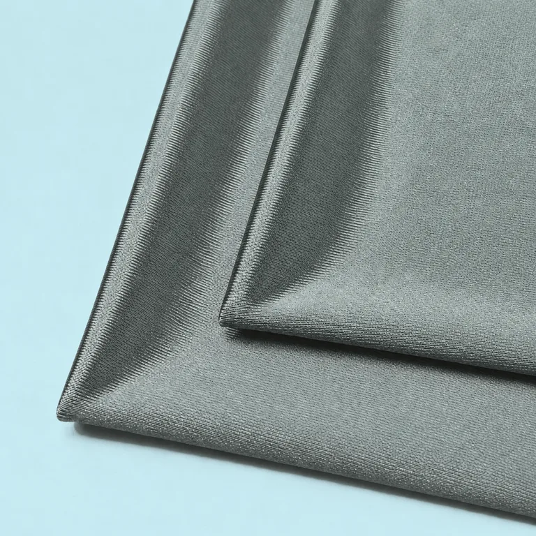 CF-TS-0015 180 GSM Nylon Spandex Stretch Satin Fabric fabric texture