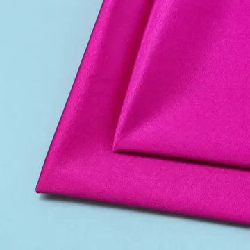 CF-TS-0017 240 GSM Heavyweight Polyester Spandex Satin Fabric view 4