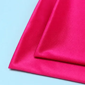 CF-TS-0016 130 GSM Lightweight Polyester Spandex Satin Fabric view 4